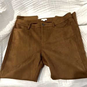 J JILL petite faux suede